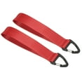 thumbnail image 1 of Unique Bargains Wrist Lanyard for Keys, Wristlet Strap Key Chain Holder for Outdoors, Red 2 Pack, 1 of 5