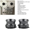 thumbnail image 3 of 1 Pair Nab Hub Adapters,  10in Reel To Reel Tape Recorders Nab Reel Hub Adapters For Studer , For , For  Aluminium Nab Hub Device, 3 of 8