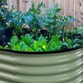 thumbnail image 5 of VEIKOUS Metal Garden Bed, 8x2x1.4 ft Large Garden Bed with 9-in-1 Configurations and Layouts, Cyan, 5 of 10