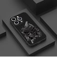 thumbnail image 3 of Obtenga la combinación perfecta de estilo y protección con una funda para teléfono plateada mate con gráficos vibrantes: adecuada para iPhone 15 Pro Max 14 13 12 Pro 11., 3 of 4