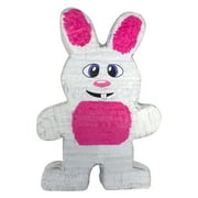Bunny Party Pinata White & Pink 14.5in x 22.5in