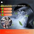 thumbnail image 3 of Household Large Suction Fume Exhaust Fan Powerful Silent Exhaust Fan With Mesh Kitchen Bathroom Multi-functional Exhaust Fan ,High Performance, 3 of 6