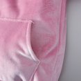 thumbnail image 5 of Odeerbi Toddler Sweatshirt Children Autumn Winter Solid Color 2025 Long Sleeved Sweater Trousers Two Piece Children Clothing Pink, 5 of 9