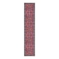 thumbnail image 7 of Unique Loom Maahru Collection Area Rug - Blood Moon (2' 7" x 13' 1" Runner Antique Red/Blue), 7 of 7
