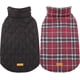 thumbnail image 1 of Chaleco impermeable a prueba de viento Reversible estilo británico a cuadros para perros abrigo de invierno cálido, 1 of 4