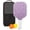 White-4, variant on Pickleball Paddles Set Of 1, Fiberglass Surface, Animal, Leopard Print, 1 Paddle, 2 Balls & Bag