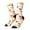 2 Black-2, variant on Cute Fox with Heart Pattern Sport Socks for Women and Men Crew Socks Sporty Calf Socks Casual Socks
