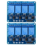 Vsiki 2PCS 4 Channel DC 12V Relay Module Control Board with Optocoupler Compatible for Arduino UNO R3 MEGA 2560 1280