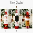 thumbnail image 2 of Flannel Cartoon Man Bottle Covers Decorative Knitted Set for Home 3pc, 2 of 6