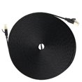 thumbnail image 1 of Injueey tipo plano del cable de Ethernet del cable plano de Internet del cable de red Cat7 del 1-20M Cables de computadora negro 3M, 1 of 6