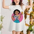 thumbnail image 2 of Verano y primavera niñas princesa Anna Elsa Olaf pijamas de manga corta para niños pijamas de dibujos animados bebé pijamas ropa de casa 6T Gao Jinjia LED, 2 of 2