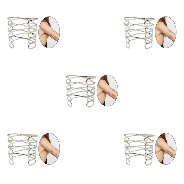 Brazalete ajustable abierto Sonducket joyería de Plata Tipo 2