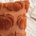 thumbnail image 3 of Oceanwell New Plush 3D Pumpkin Throw Pillows Covers - Fall/Christmas/Thanksgiving Decor, Cozy Textured Cushions for Couch/Bed,A, 45X45cm, 3 of 4