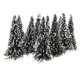 thumbnail image 1 of 10x Árbol Modelo Tren Paisaje Decor Nieve Cubre Festival 12cm, 1 of 9