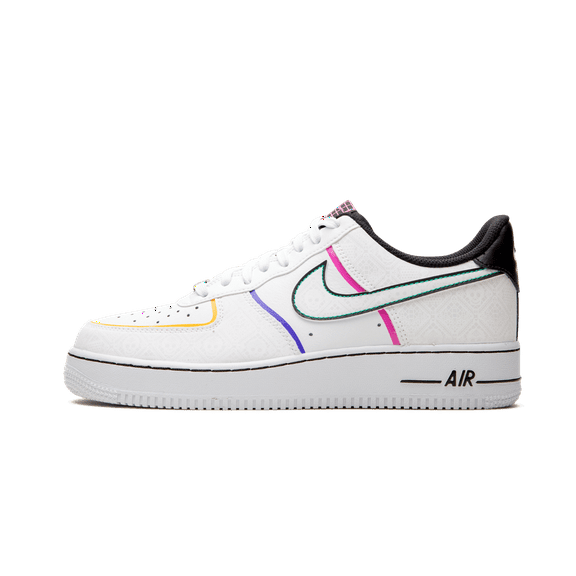NIKE MENS Air Force 1 '07 PRM "Day of the Dead" CT1138 100 from Stadium Goods