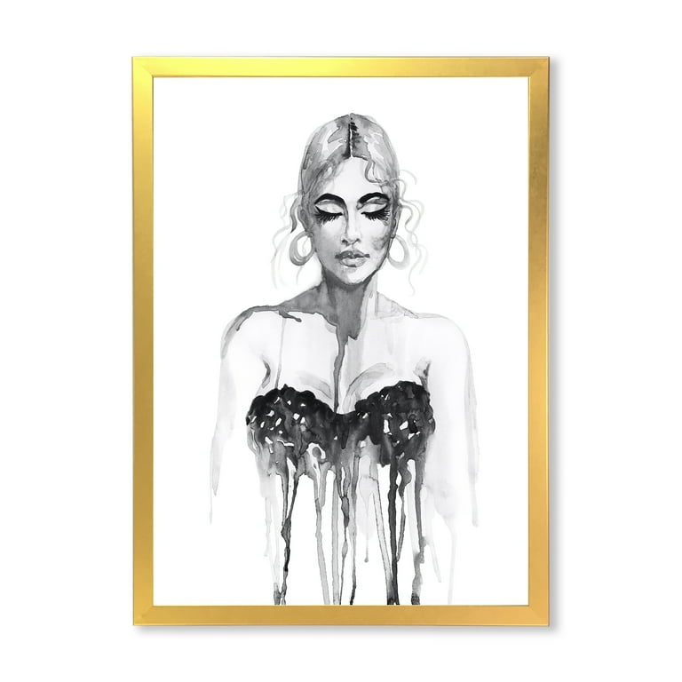 evening dress framed art Evening Dress
