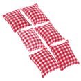 thumbnail image 3 of 6 uds casa de muñecas 1:12 almohada en miniatura de tela Mini almohadas decoración casa de muñecas accesorios Mini casa decorativa Diy accesorios de almohada de tela, 3 of 4