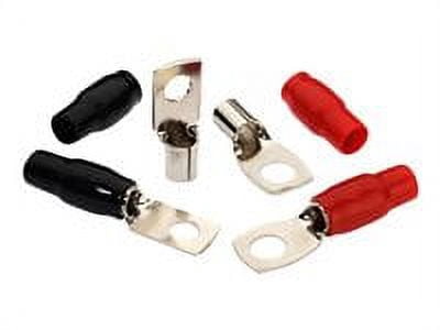 Carwires PRT4 - 4-AWG Crimp Ring Terminals (4-Pack)