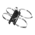 thumbnail image 2 of Zorion Support d'Extincteur de Voiture, Support Réglable avec Sangle, Pince en Alliage d'Aluminium, Argent, 2 of 9
