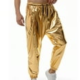 thumbnail image 2 of SOOMLON Men's Pants Casual Casual Pants Outdoor Elastic Waist Jogging Sport Trousers Gold S, 2 of 5