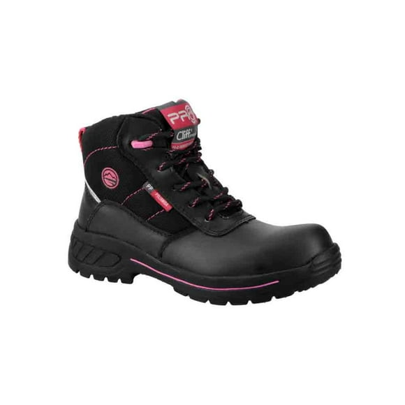 Botas Dama Pro Cliff Protection Casquillo Poliamida Botines Mujer Trabajo Industrial negro 23