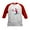 Red/White, variant on CafePress - Power Rangers Red Ranger Kic Kids Baseball T Shirt - Kids Cotton Baseball Jersey, 3/4 Sleeve Shirt