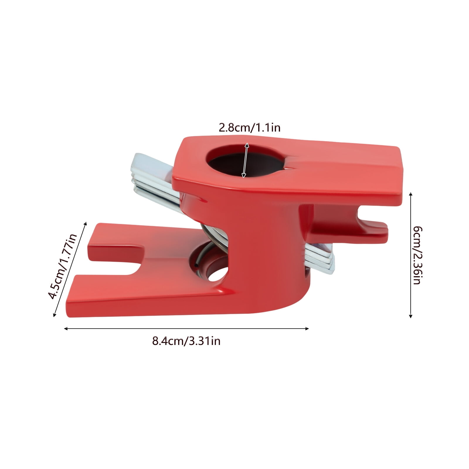 4 Pack 3/4" Wood Gluing Pipe Clamp Set PRO Woodworking Cast Iron Heavy Duty