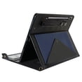 thumbnail image 4 of for Samsung Galaxy Tab 12.4" S8plus/X800/X806/S7FE/T730/T733/T736/T738/S7plus/T970/T975 Protective Envelope Case, PU Leather w/Pen Holder/Card Slot/Hand Strap Wallet Shoulder Bag Carrying Case,Blue, 4 of 7