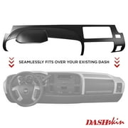 DashSkin Molded Half Dash Cover for 07-13 Silverado LS/LT & Sierra SL/SLE in Ebony