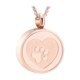 thumbnail image 2 of Collar de urna de pata Hugo de acero inoxidable para cenizas de mascota, 2 of 7
