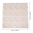 thumbnail image 4 of OULII Washable High Chair Floor Mat Multi Polyester for Outdoor Use with Spills Protection 1Pack, 4 of 8