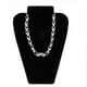 thumbnail image 2 of Negro Collar Pendiente Exhibición Joyería Busto Stand Exhibición Tienda Minorista Jewlery Holder Yotijar Exhibición de collar y colgante, 2 of 9