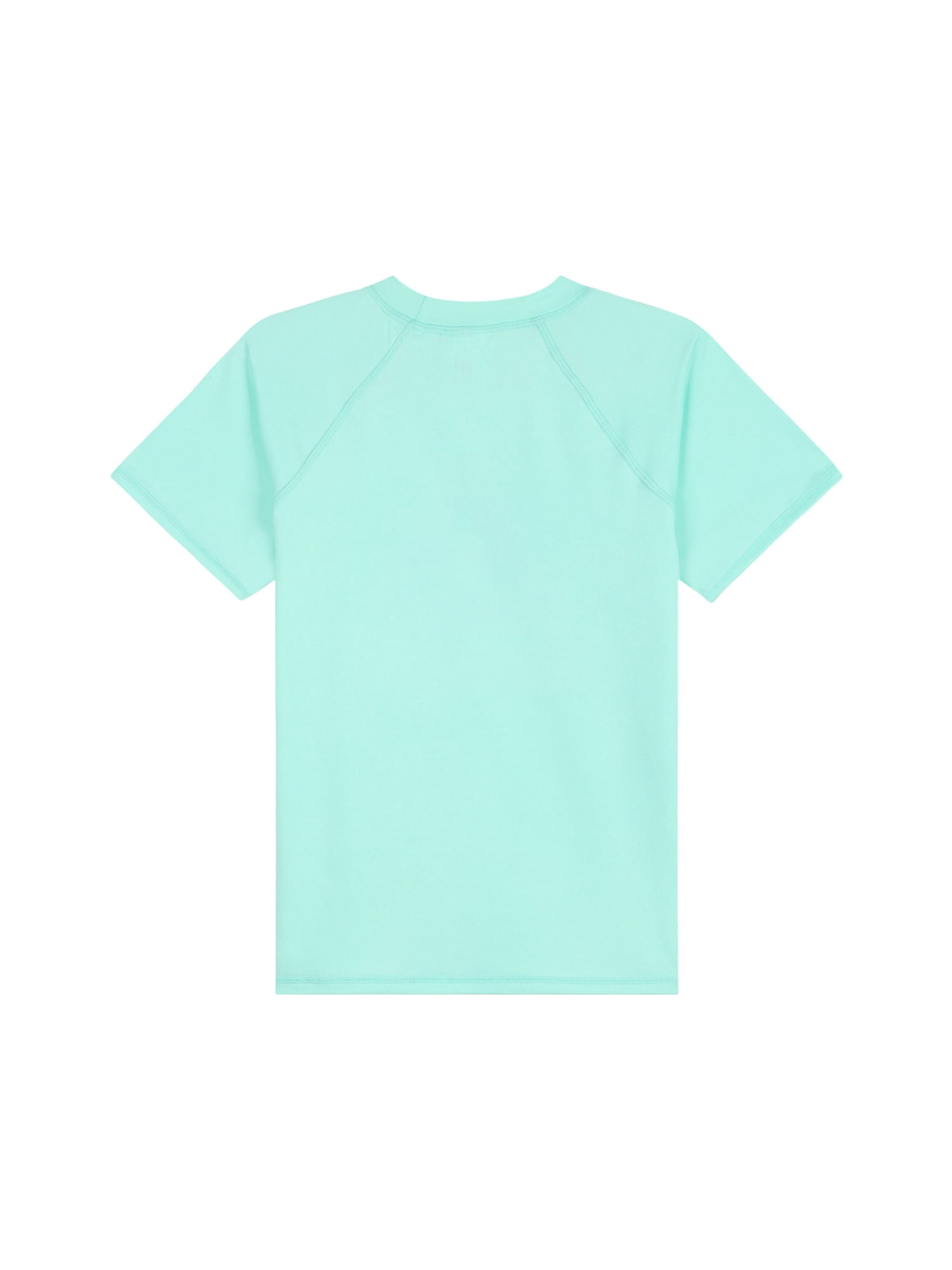 Reebok Boys Short Sleeve Rashguard with UPF 50+ Protection, Sizes 4-18
