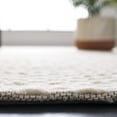 thumbnail image 4 of SAFAVIEH Marbella Frederick Striped Area Rug, Beige, 6' x 6' Square, 4 of 11