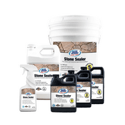 Rainguard Water Sealers Stone Sealer, Penetrating Protection Against Moisture Damage and Stains, For All Stone Surfaces, Silane/Siloxane Waterproofer, Natural Finish, Ready to Use, 1 Gallon