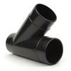 Big Horn Plastic Y Fitting For 2-1/2 Inch Dust Hose And Plastic Blast Gate