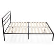thumbnail image 3 of Topcobe Heavy Duty Metal Frame Platform Bed Frame, Black, Queen, 3 of 9