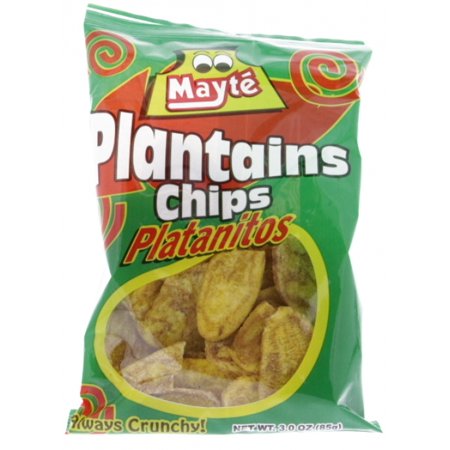 Mayte Plantain Chips 3oz - Platanitos (Pack of 12)