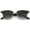 Black-Gold / Lavender, variant on Unisex Premium Half Frame Horn Rimmed Sunglasses with Metal Rivets (2-Pack | Black/Smoke + Tortoise/Brown) - 50mm