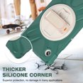 thumbnail image 2 of XYX Case for Samsung Galaxy Tab A9 8.7 inch SM-X110/SM-X115 with 360 Degree Rotating, Hand Strap, Shoulder Strap, Emerald Green, 2 of 7