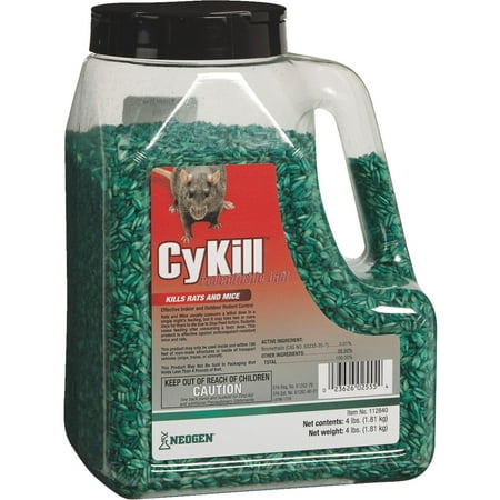 CyKill Meal Bait Rat And Mouse Poison (Best Rat Poison On The Market)