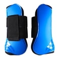 thumbnail image 2 of 1 par de botas para el cuidado de los caballos botas para el ejercicio de los Azul L Sharpla Bota de tendón de caballo, 2 of 8