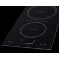 thumbnail image 7 of Summit Sinch115v2 12" Wide 2 Burner Electric Cooktop - Black, 7 of 7