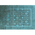 thumbnail image 1 of Ahgly Company Indoor Rectangle Oriental Light Blue Industrial Area Rugs, 3' x 5', 1 of 4