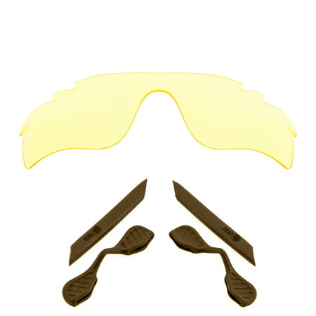 Lenses Kit Compatible with OAKLEY Vented RADARLOCK PATH Hi Yellow &