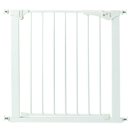 UPC: 0786441051008 | KidCo Command Pressure Mounted Dog Gate  White  1.75 L x 32 W x 29.50 H
