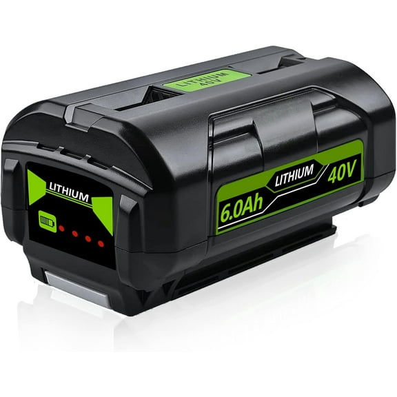 1 Pack 8000mAh Replacement for Ryobi Battery Compatible with Ryobi 40v Battery Fits for Ryobi Battery 40v OP4060 OP4015 OP4026 OP40201 OP40261 OP4030 OP4040 OP40401 OP4050 OP40501 High-Capacity