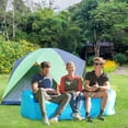 thumbnail image 3 of Inflatable Lounger Air Sofa 2022 Upgraded Air Chair with Portable Bag,Camping Inflatable Sofa, Green, 3 of 5