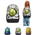 thumbnail image 3 of Qyaukm Personalized Softball Backpack, Softball Sports Theme Daypack for Camping Travel, 3 of 6