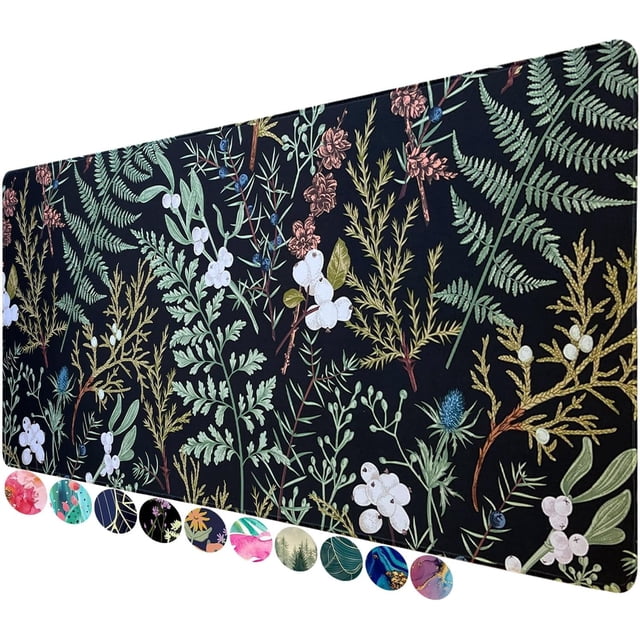 Large Mouse Pad Desk Mat Protector Keyboard Pad Desktop Office School Decor Big Extended Laptop Computer Accessories Pretty Mousepad Women XL